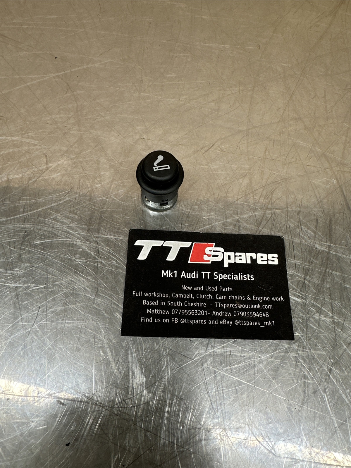 Genuine Audi TT Mk1 Cigarette Lighter-USED Rare 98-06 MINT