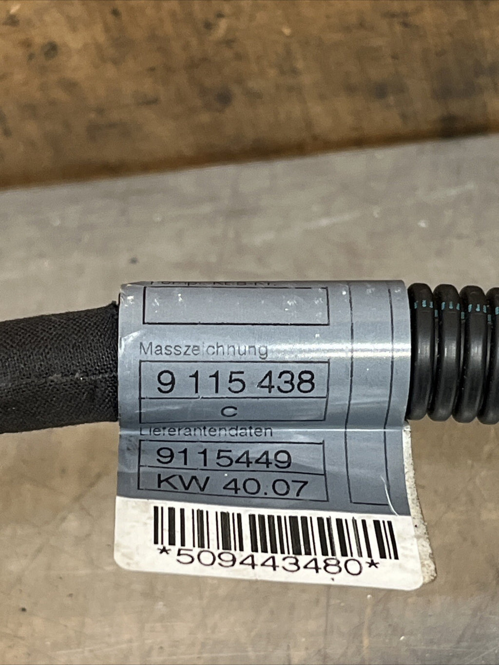 9115438 BMW E70 X5 Power Junction Positive Explosive Cable 