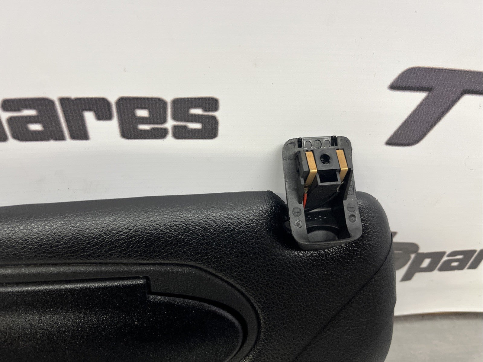 Porsche Boxster 986 Black N/S Left Passenger Sun Visor illuminated vanity mirror