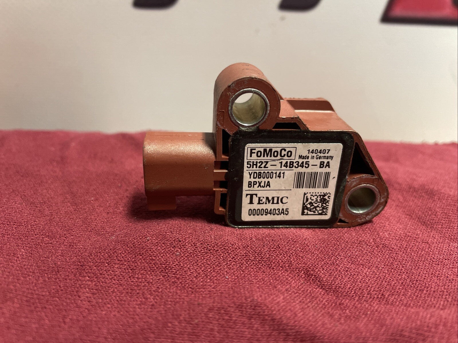 5H2Z-14B345-BA YDB000141LAND ROVER DISCOVERY 4 L319 AIRBAG CRASH SENSOR 