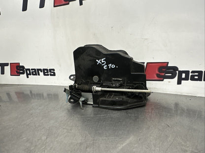 BMW X5 DOOR LOCK MECHANISM REAR LEFT PASSENGER SIDE 7202147 E70 2007 - 2009