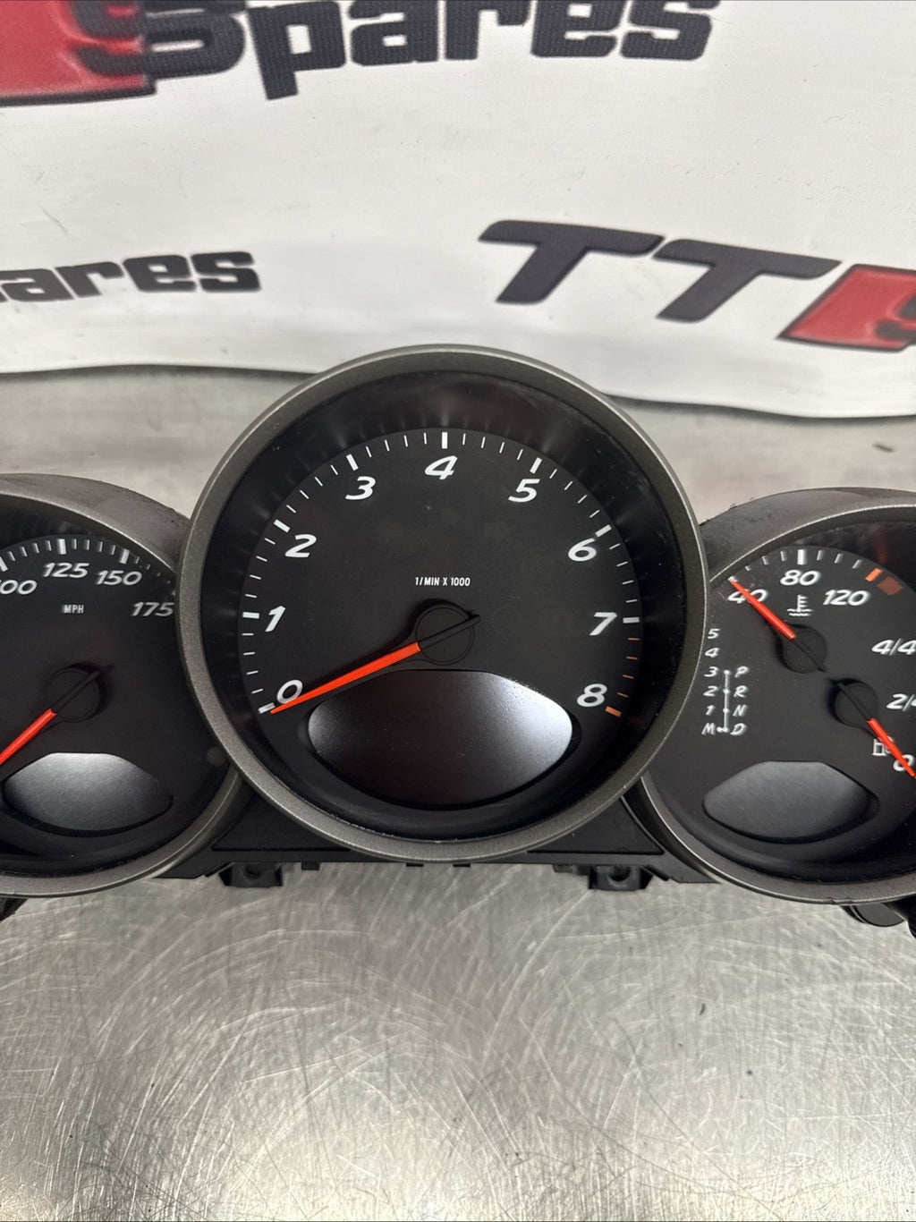 PORSCHE BOXSTER 987 Instrument cluster 98764110830 Speedometer AUTO MPH MK1