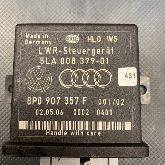 Audi A4 8P A6 C6 Xenon Headlight Range Control ECU  8P0907357F