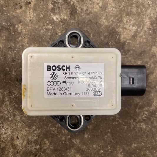 AUDI S4 A6 C6 2.7TDI 08 RHD / ESP YAW RATE SENSOR / 8E0907637B