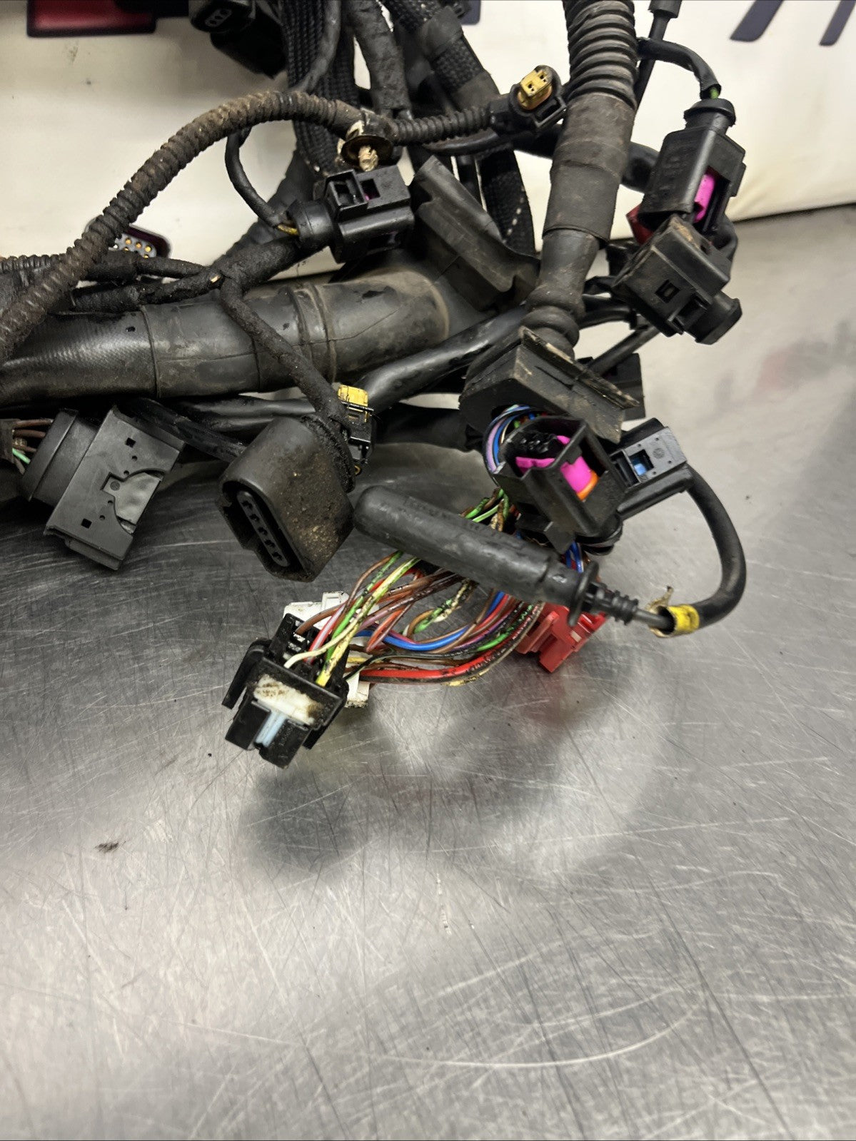 AUDI Q7 (4L) VA2591397  Engine wiring harness 4L0971610BD 4L0971610BD