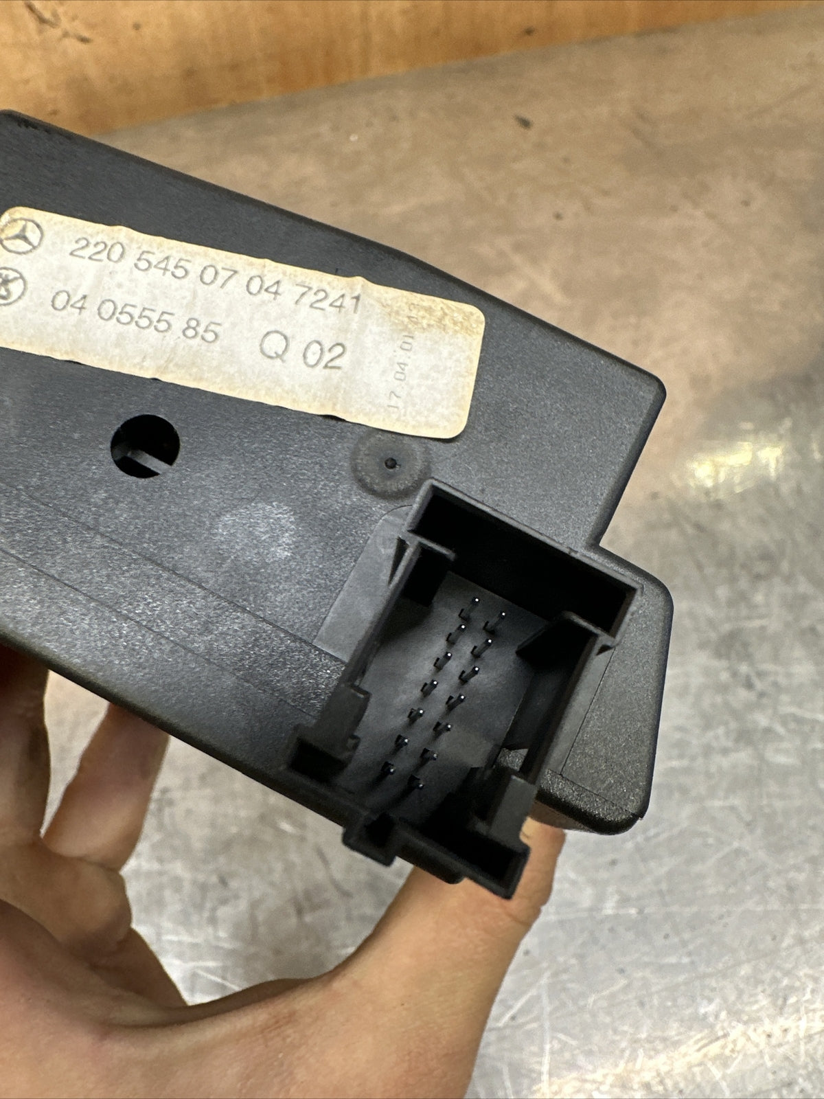 MERCEDES S CLASS W220 99-05 HEADLIGHT CONTROL SWITCH 2205450704