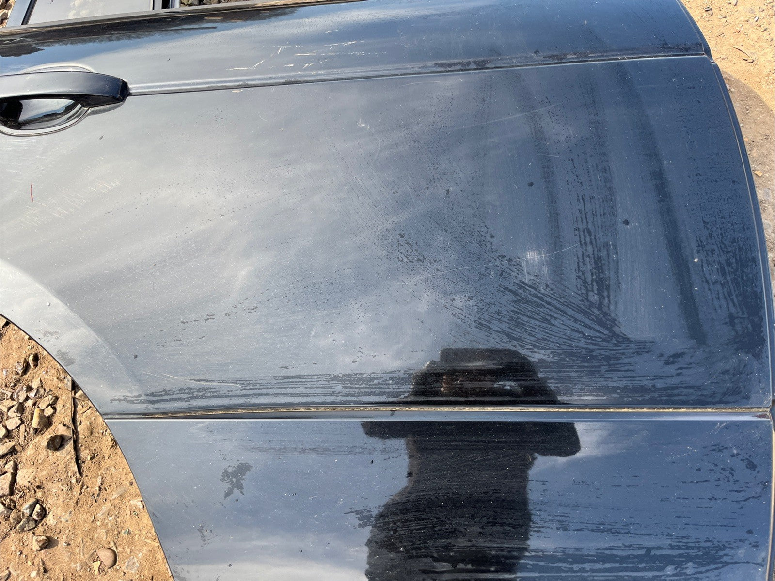 2004 Range Rover L322 Vogue Rear Drivers Door Complete, 0 Rust