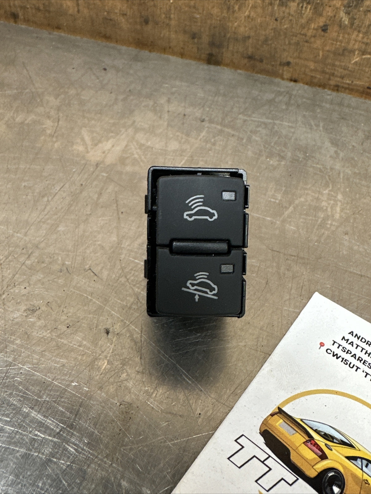 AUDI TT TTS MK2 8J Anti Theft Alarm Control Switch 4F0962109 2008 RHD