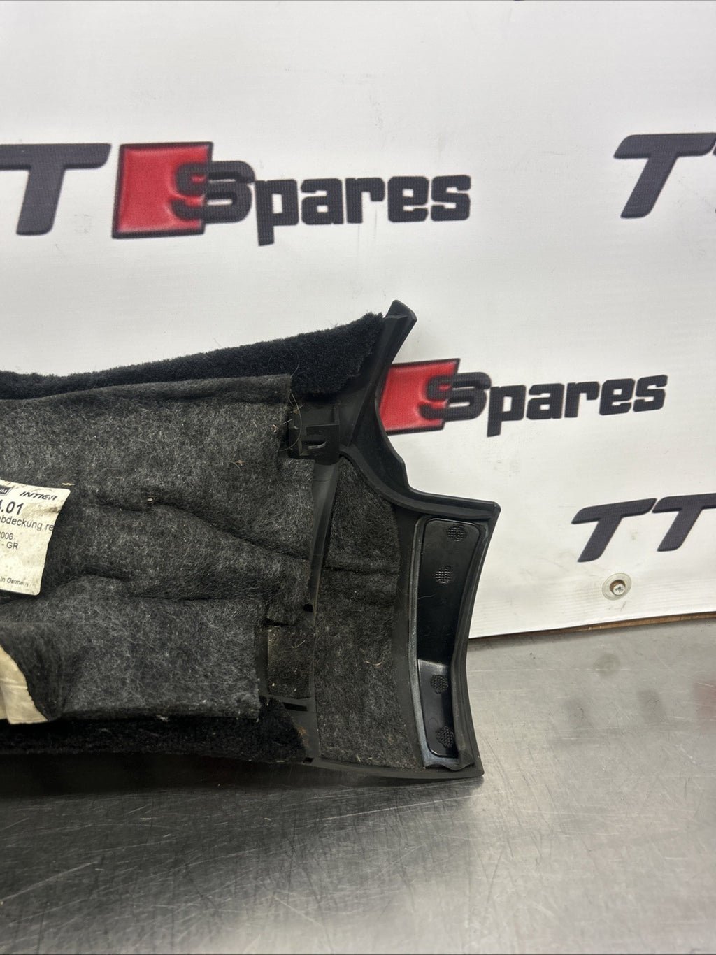 Porsche Boxster 987 B Pillar Trim Panel Pair 98755660301 98755660401 Black