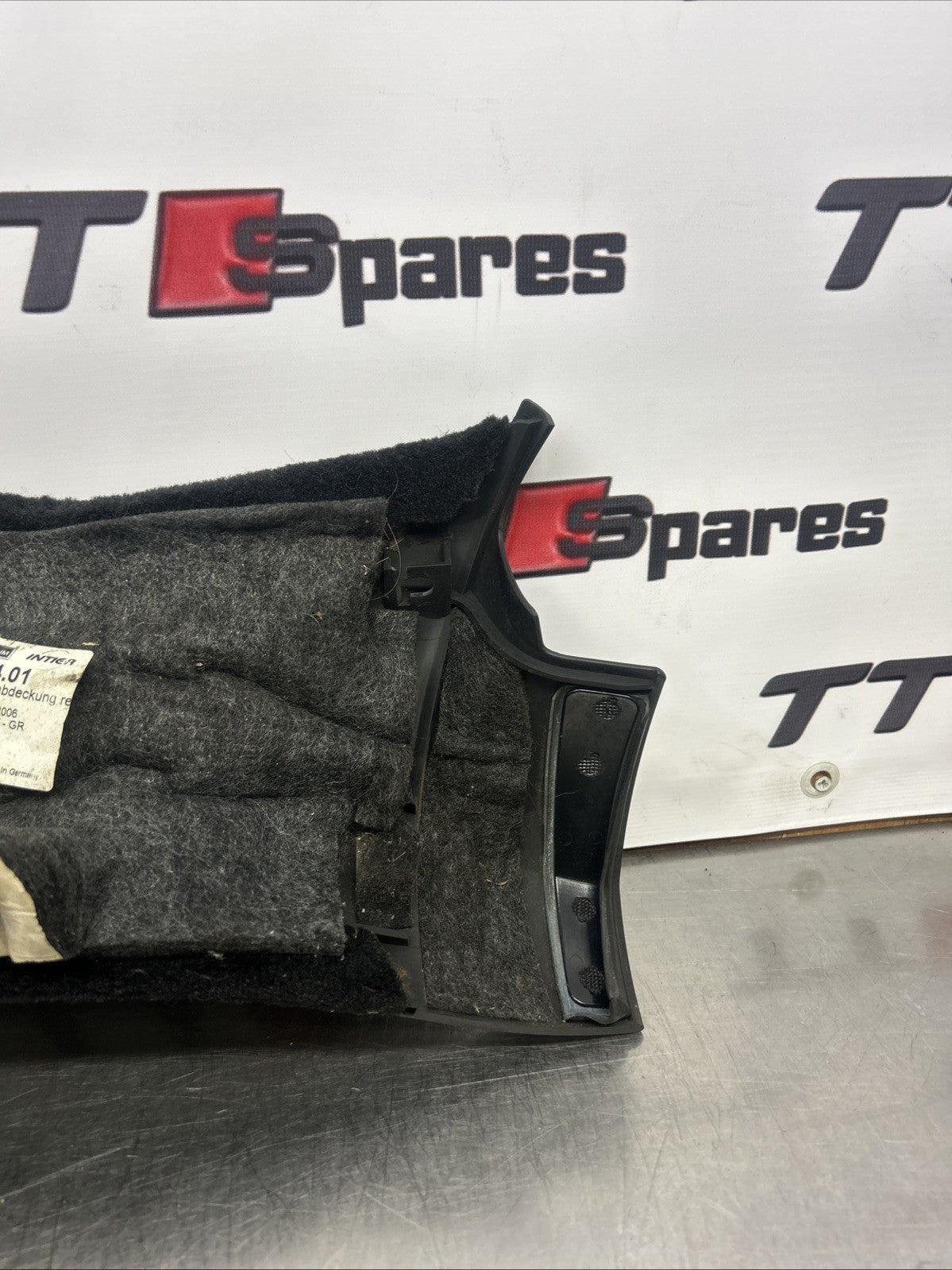 Porsche Boxster 987 B Pillar Trim Panel Pair 98755660301 98755660401 Black