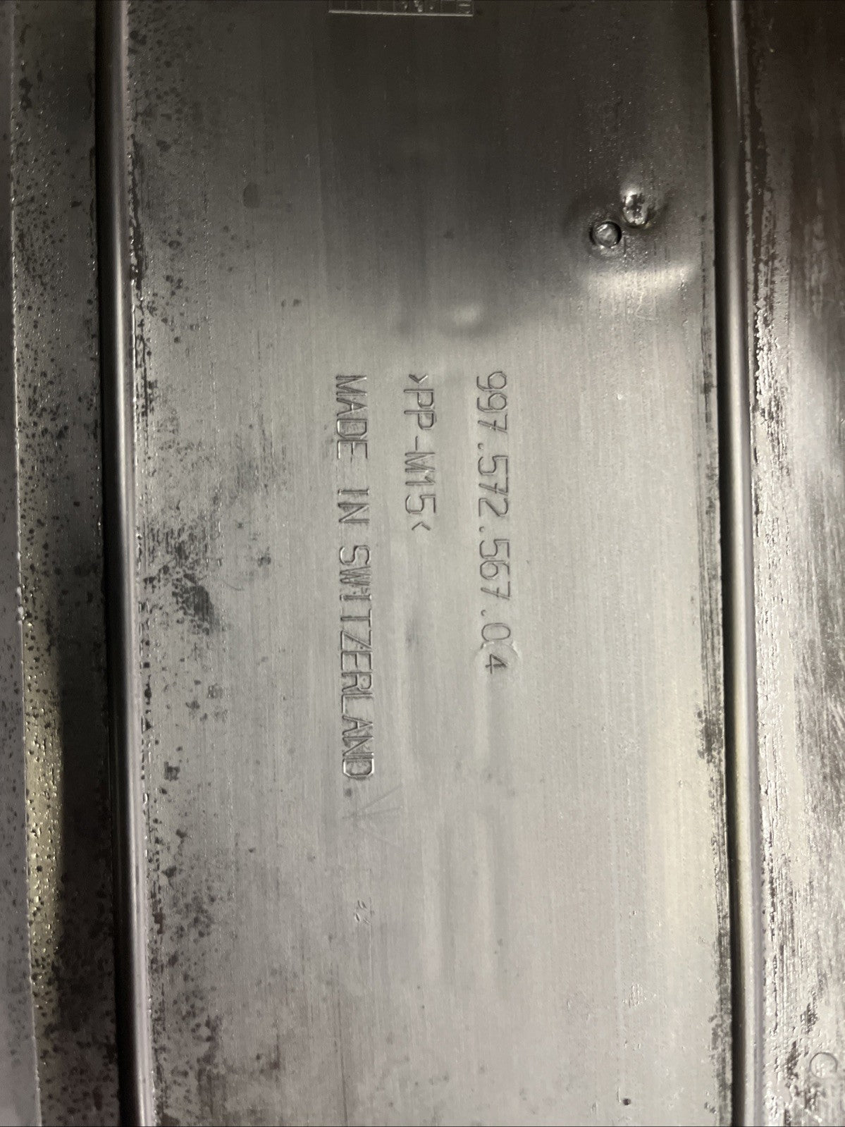 PORSCHE CAYMAN 987 Battery Cover 99757256704 3.4 Petrol 235kW 2011 32700820