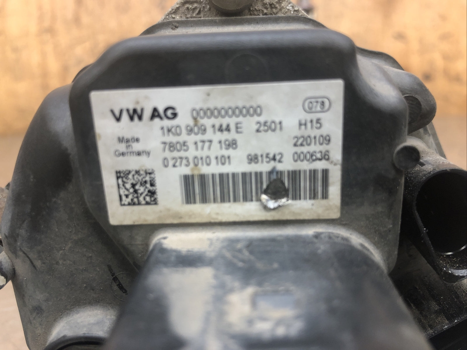 1K0909144E VW GOLF PASSAT AUDI A3 2005-2010 POWER STEERING RACK MOTOR