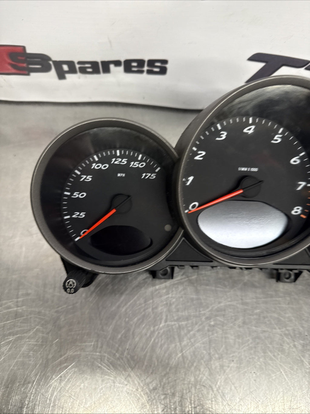 PORSCHE BOXSTER 987 Instrument cluster 98764110830 Speedometer AUTO MPH MK1
