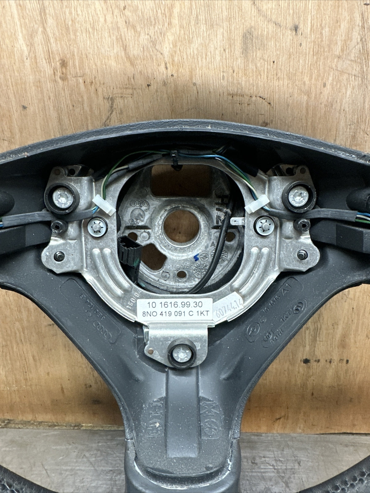 AUDI TT 8N Aut. (03-06) Sports Leather Steering Wheel Tiptronic 8N0419091C