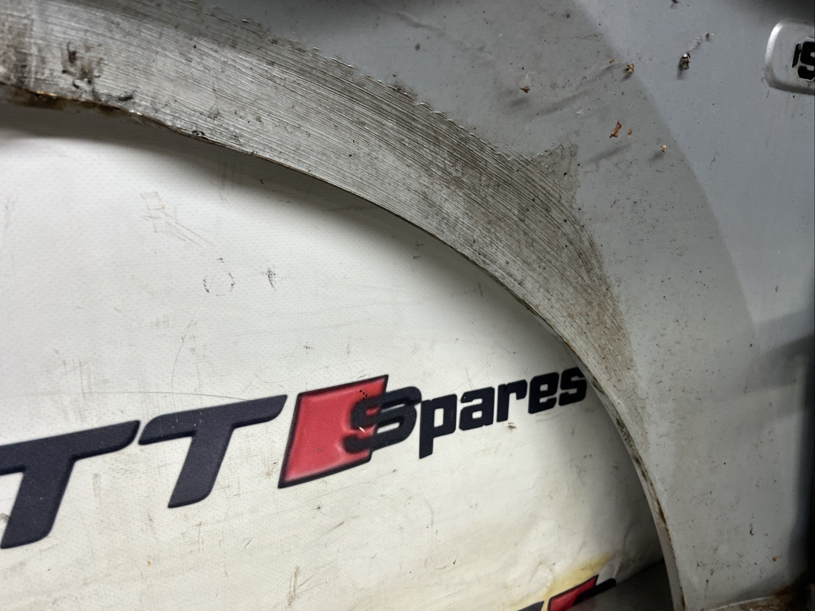 AUDI TT MK1 8N 98-06 OFF RIGHT SIDE FRONT WING Silver LY7W