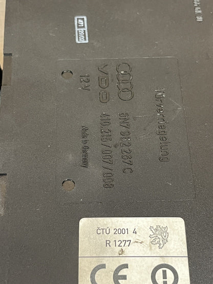 Audi TT MK1- Convertible Comfort Control Module (CCM) 8n7962267C With Coded Keys