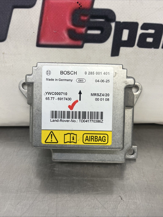 Range Rover L322 Airbag Control Module YWC000710 ECU SRS 2002 to 2006