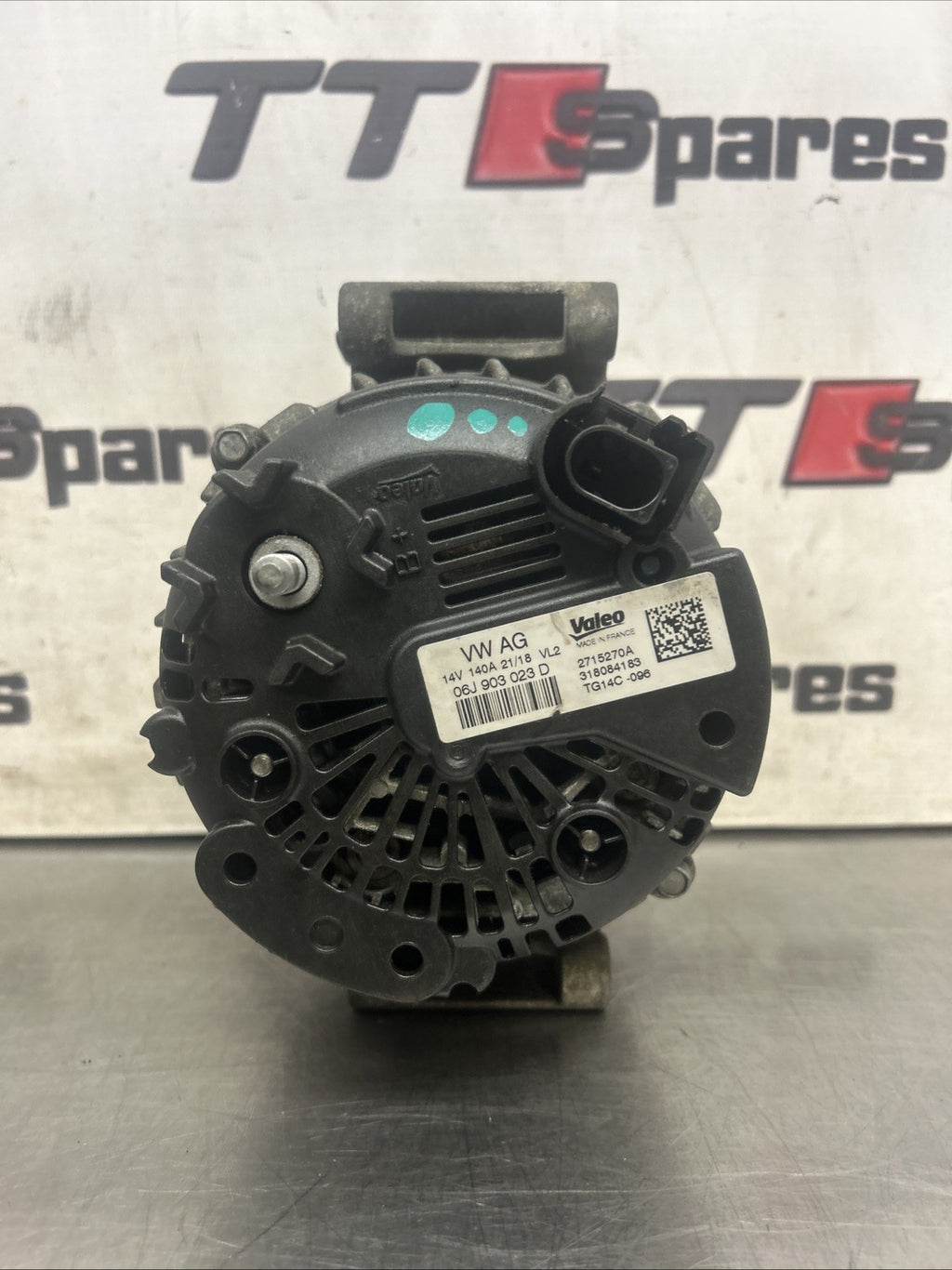 2019 VOLKSWAGEN GOLF R MK7.5 ALTERNATOR 06J903023D