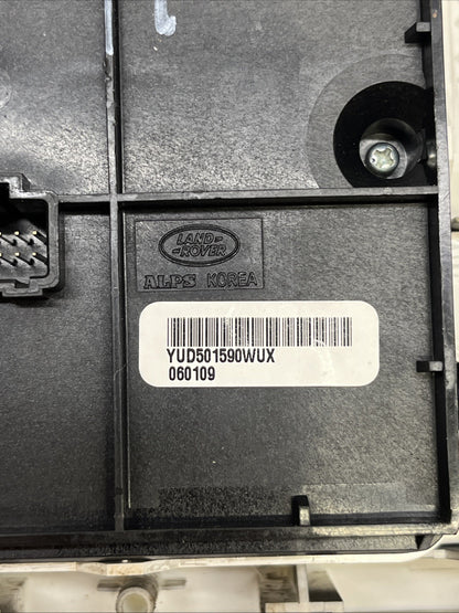 2004-2009 L319 LAND ROVER DISCOVERY TERRAIN SETTING PANEL YUD501590WUX Tested
