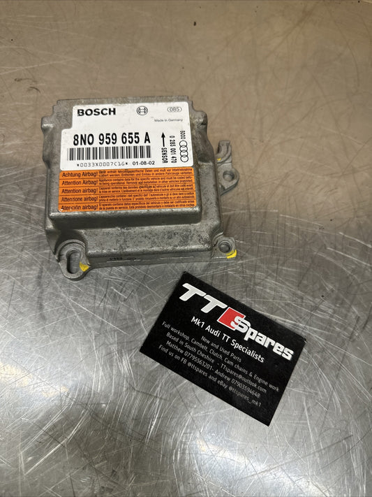 Audi TT 8N Mk1 1998-2006 SRS Safety A/Bag ECU Control Module 8N0959655A