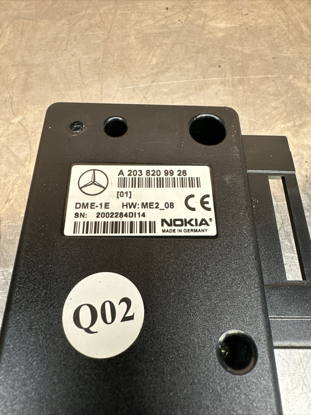 MERCEDES BENZ W220 S CLASS NOKIA PHONE CONTROL MODULE UNIT A2038209926