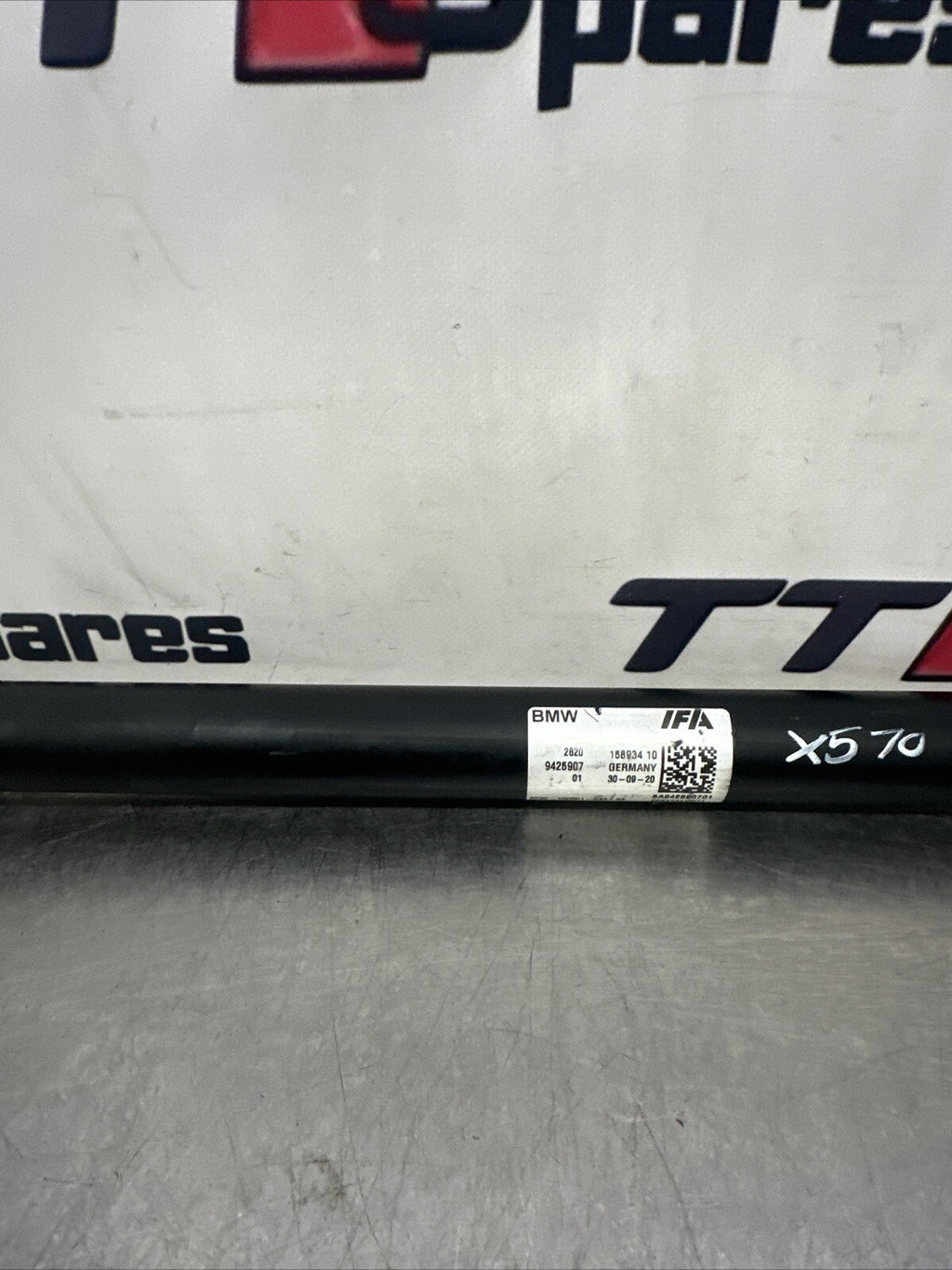 FRONT PROPSHAFT BMW 3 SERIES F30/F31/LCI 2018 15893410 5A862695501