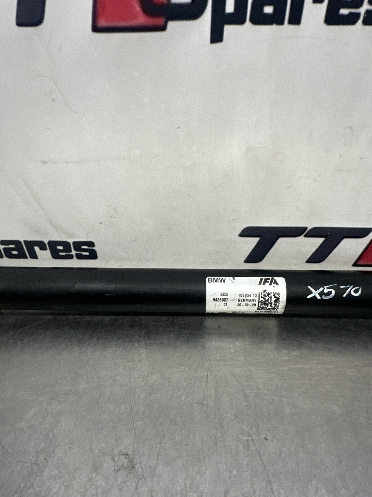 FRONT PROPSHAFT BMW 3 SERIES F30/F31/LCI 2018 15893410 5A862695501