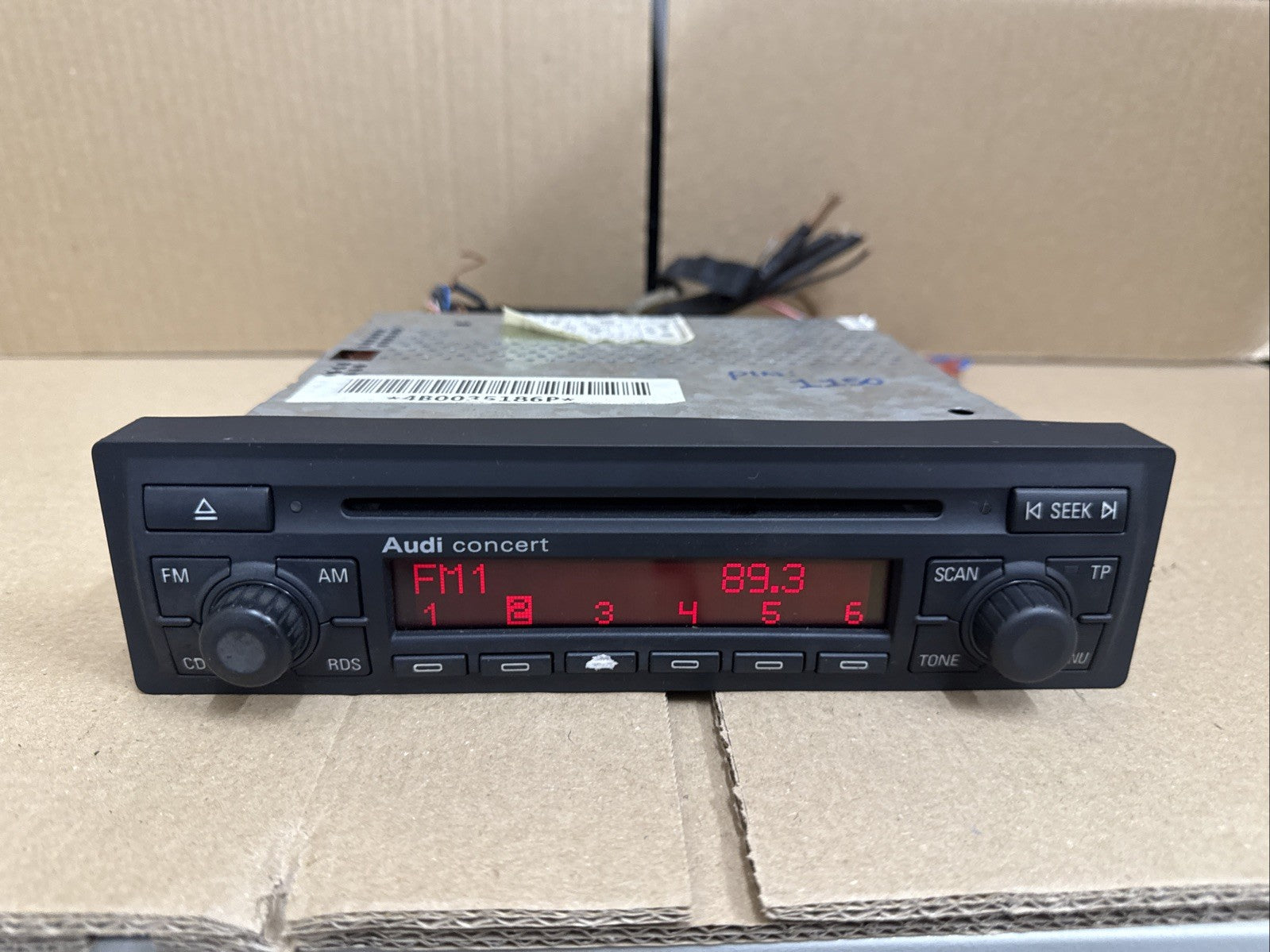 Audi TT Mk1 98-06/A2/A6☆Concert☆Bose☆CD/Radio☆Inc CODE☆FREE  TRACKED P&P 