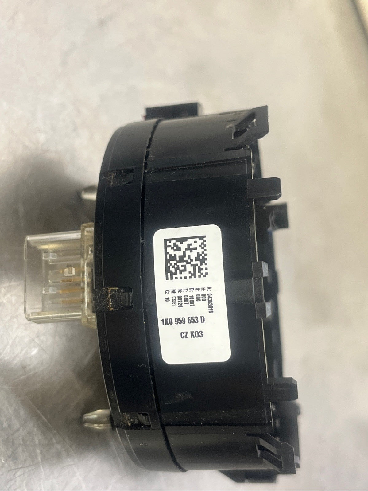1K0959653D AUDI A3 8P2 (2005  2008) STEERING SQUIB SLIP RING