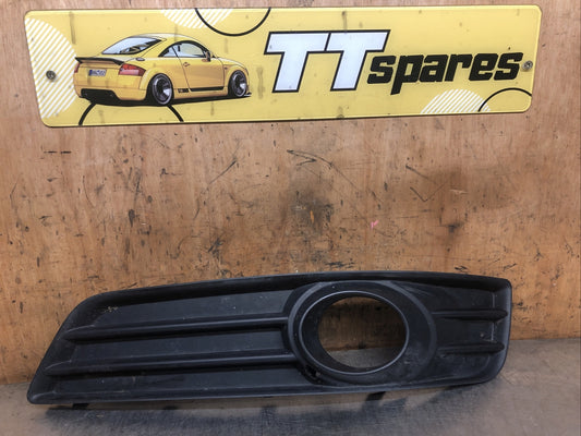 AUDI A3 8P 2008-2012 LOWER GRILLE 8P0807681H - PASSENGER SIDE
