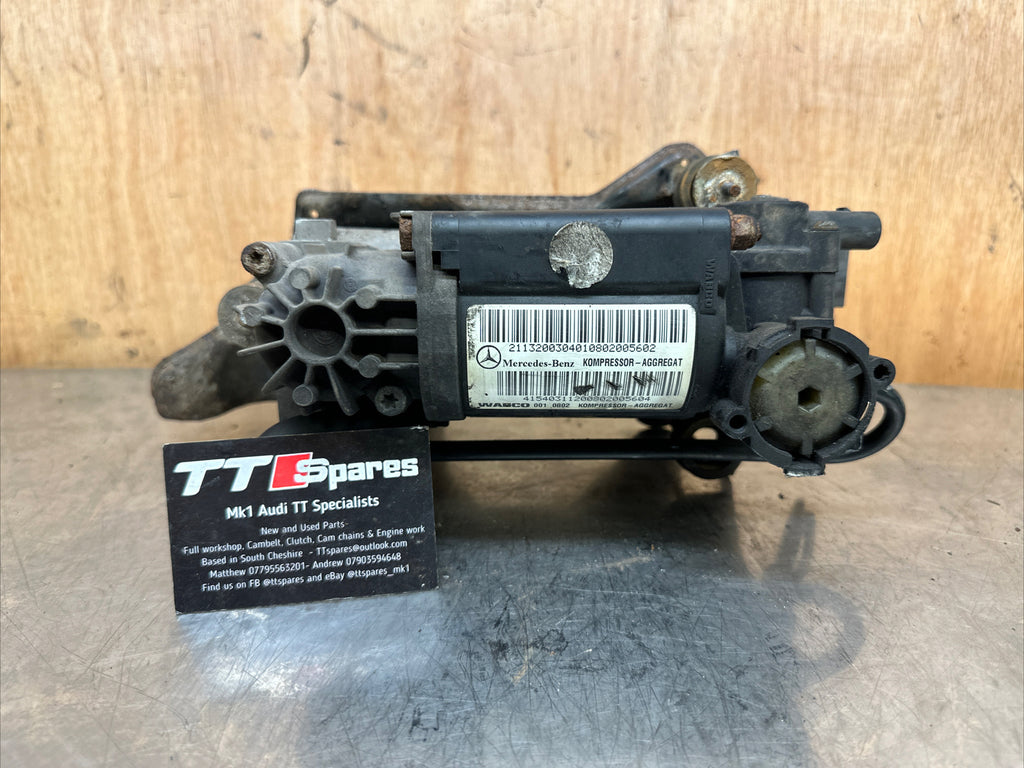 MERCEDES-BENZ S-CLASS W220 98-05 AIR SUSPENSION COMPRESSOR PUMP A211320030401