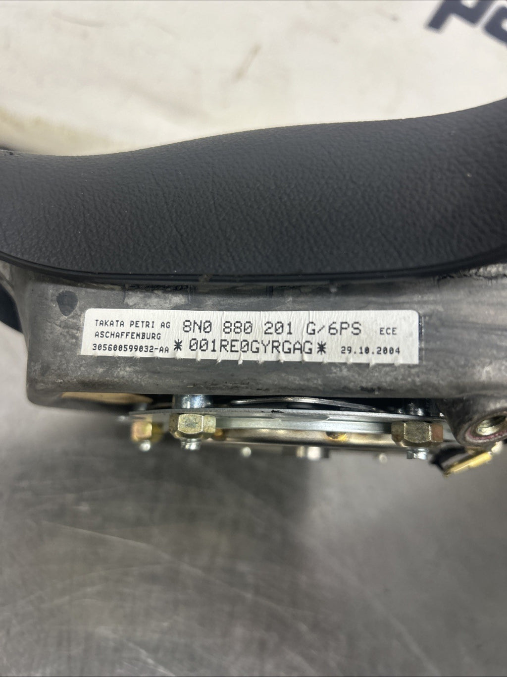Audi Tt Mk1 1999-2006 Right Drivers Steering Wheel Aibag 8N0880201G