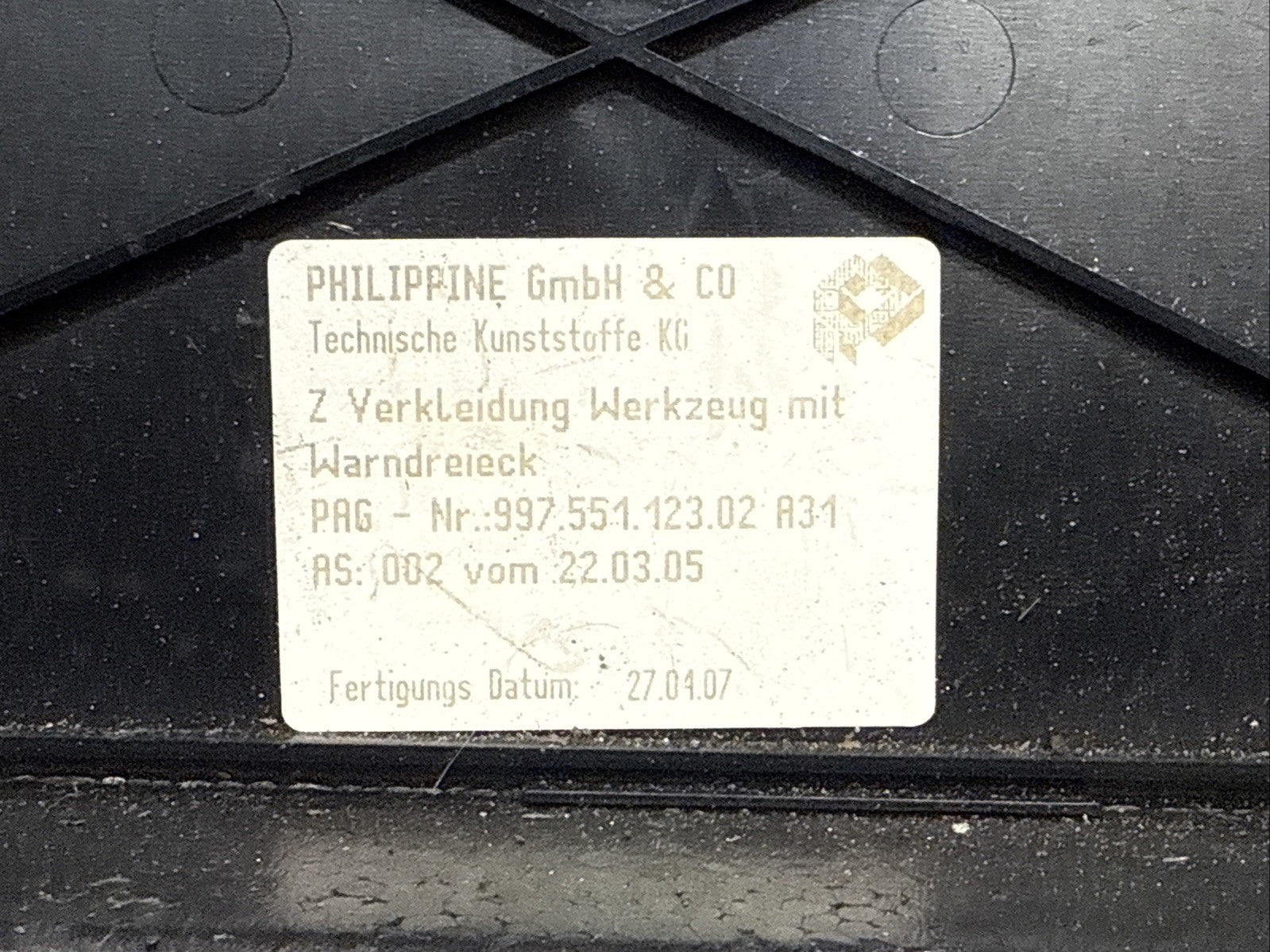 Porsche Boxster 987 Toolkit Complete