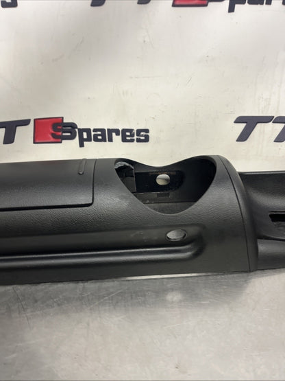 Audi TT Mk1 8N 1998-2006 Centre Console Assembly with Rear Cubby Door in Black