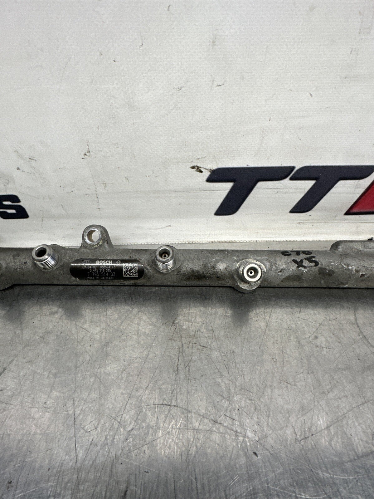 BMW X5 E70 0445216015 779551403 0281002738 Fuel Rail 3.00 Diesel 210kw 25647534