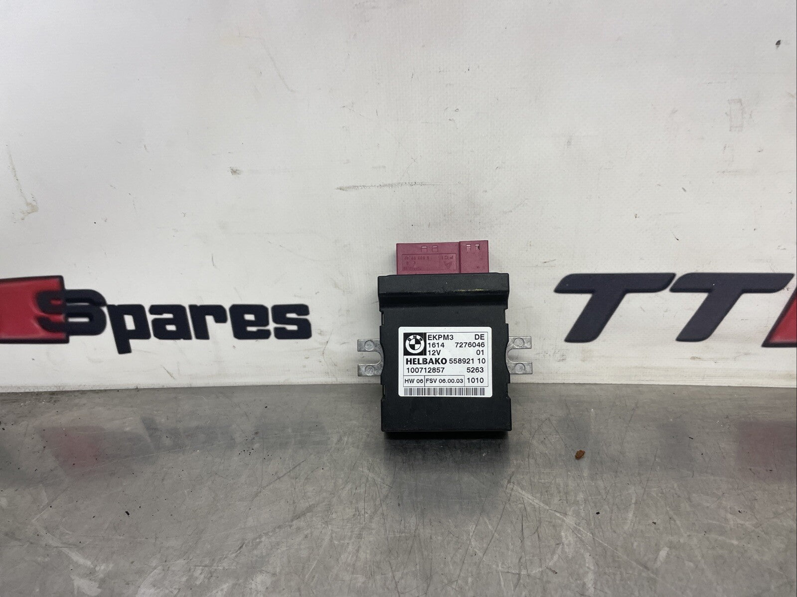 BMW 1 Series E87 Fuel Pump Control Module ECU 7276046