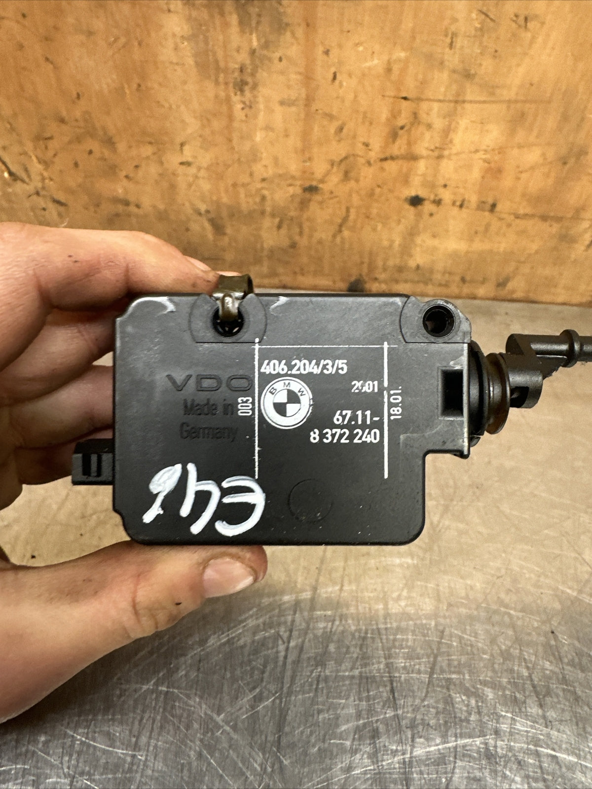 BMW 3 SERIES E46 FLAP CENTRAL LOCKING MOTOR 8372240