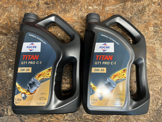 TDV8 4.4 Range Rover Fuchs Titan GT1 Pro C1 SAE 5W30 Engine Motor Oil 10 Litres