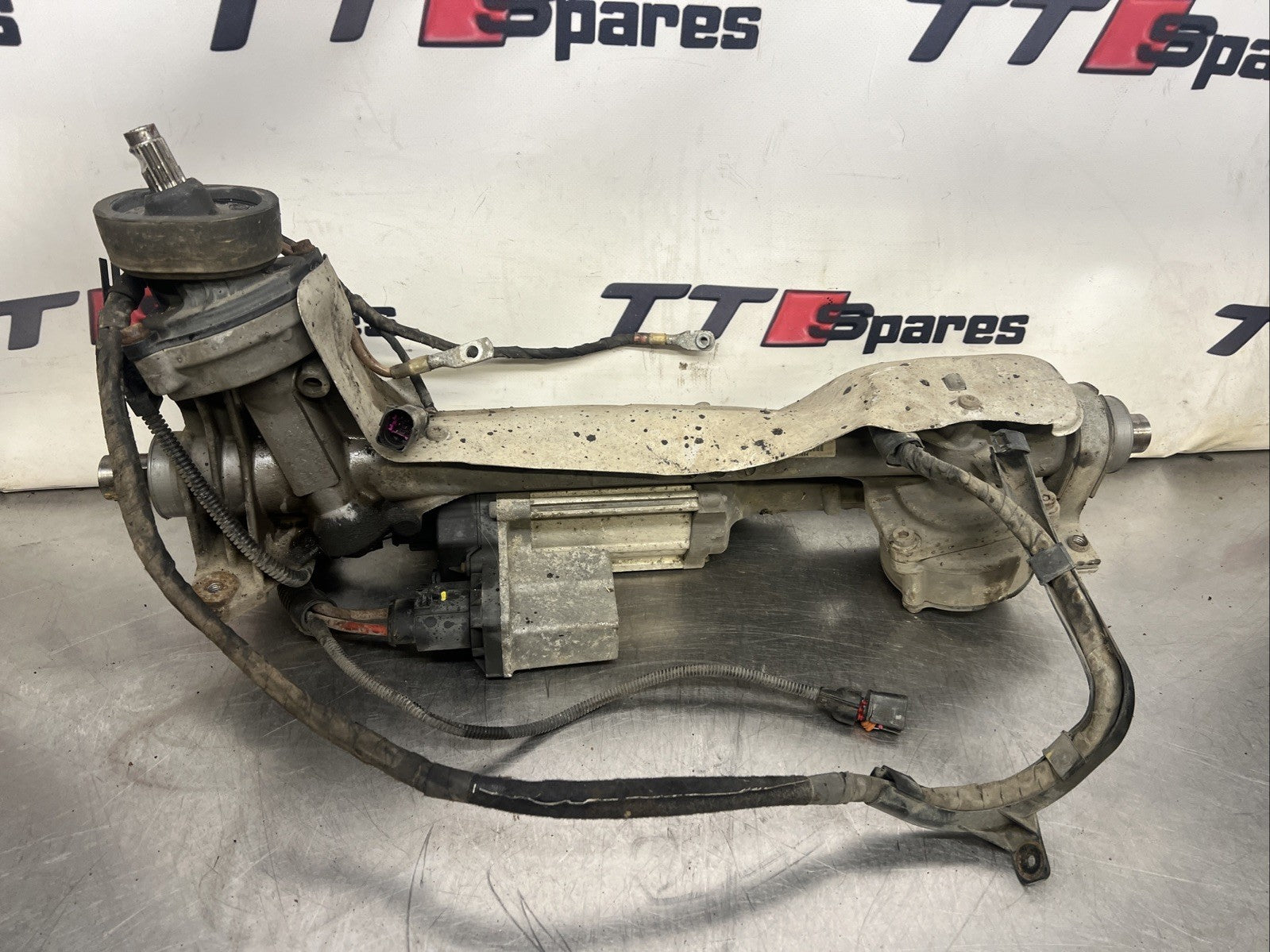 2007 AUDI TT 8J V6 QUATTRO 3.2 POWER STEERING RACK 8J2909143B 8J2423051D