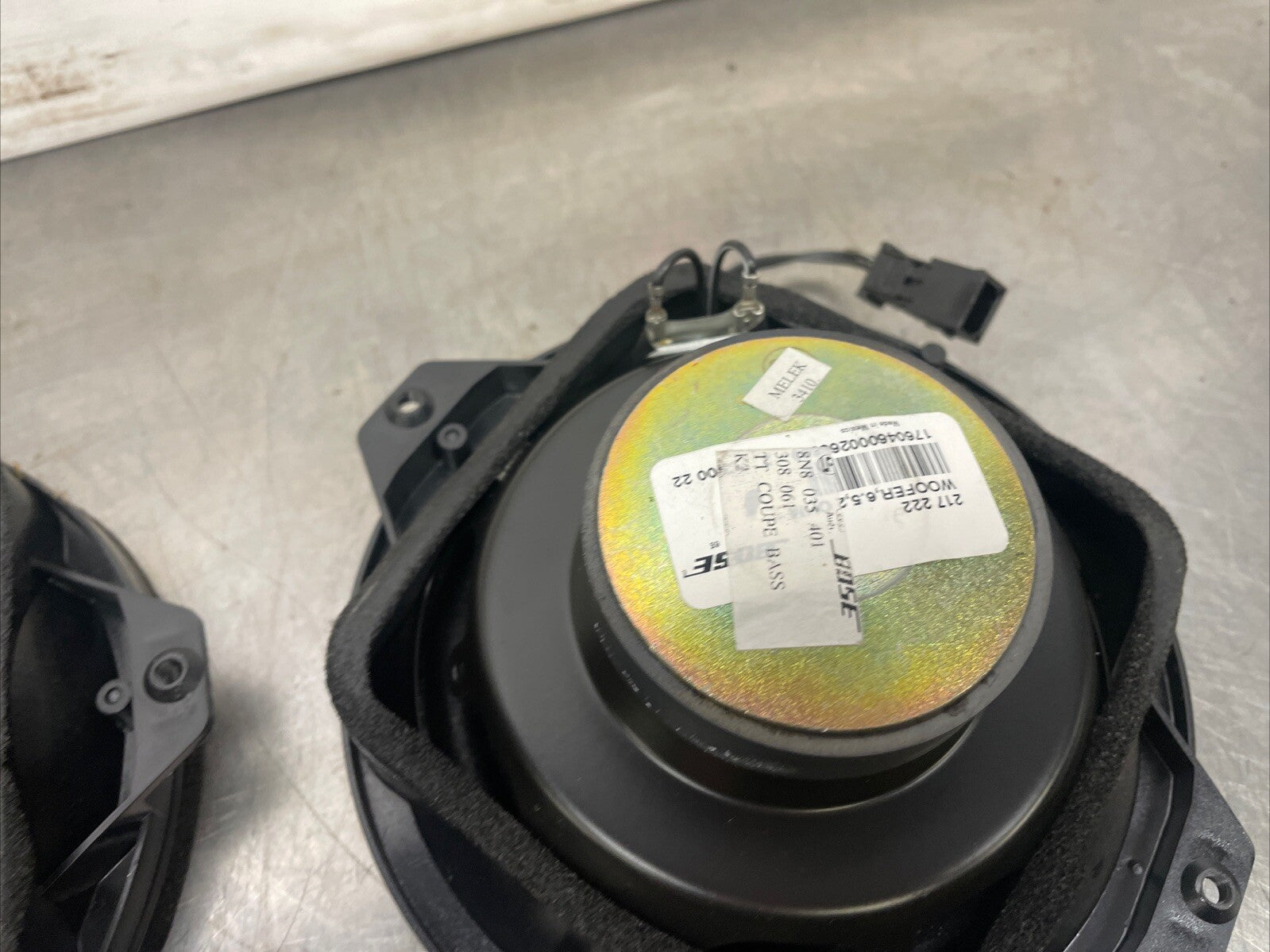 Audi TT 8N Mk1 1998-2006 PAIR BOSE COUPE OEM Rear Speakers 8N8035401