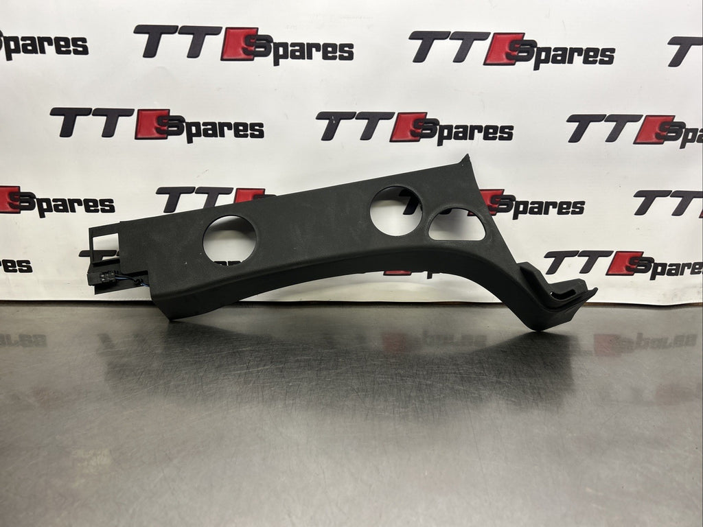 Audi TT 8N Mk1 Roadster NS Left Rear Panel Trim Soul Black 8N7863553E 8N7863681