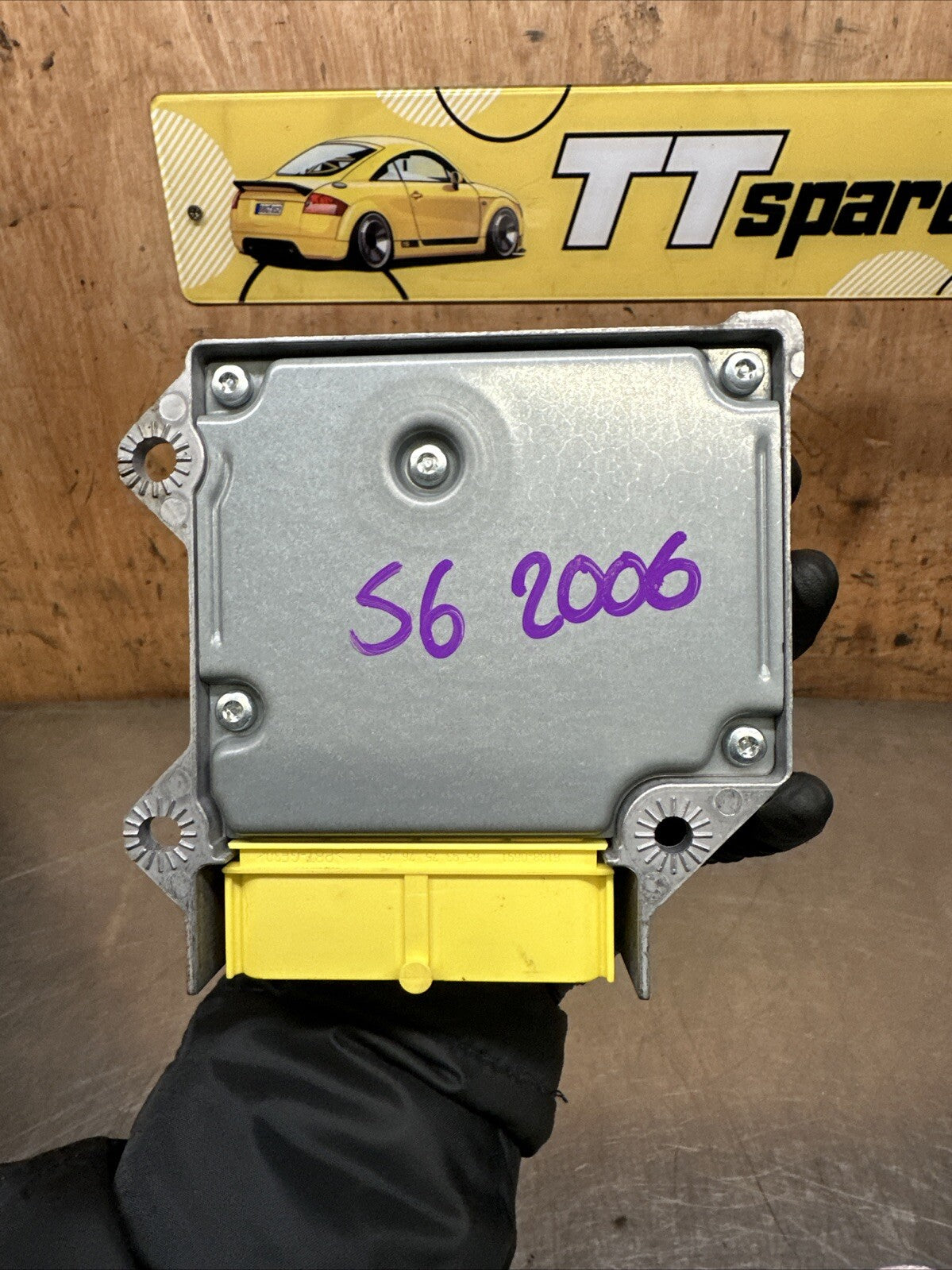 4F0959655B 2006 AUDI S6 TDi AIR SRS BAG CONTROL MODULE 