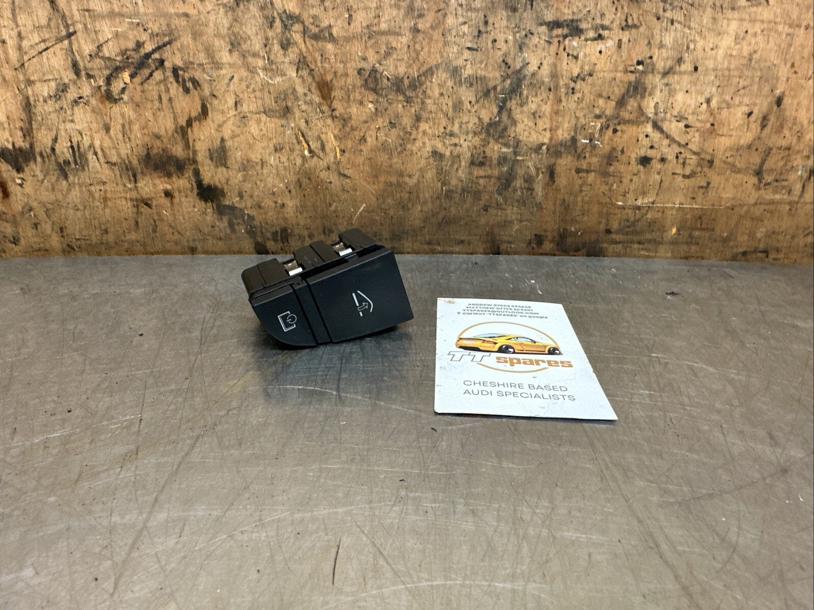 4F2927227BVUV AUDI S6 A6 C6 2005-2011 GLOVE COMPARTMENT SWITCH 