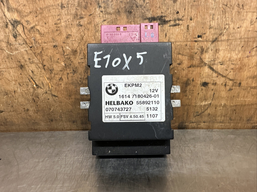 BMW E70 X5 2007 Control Unit Sensor Fuel Pump ECU 7180426