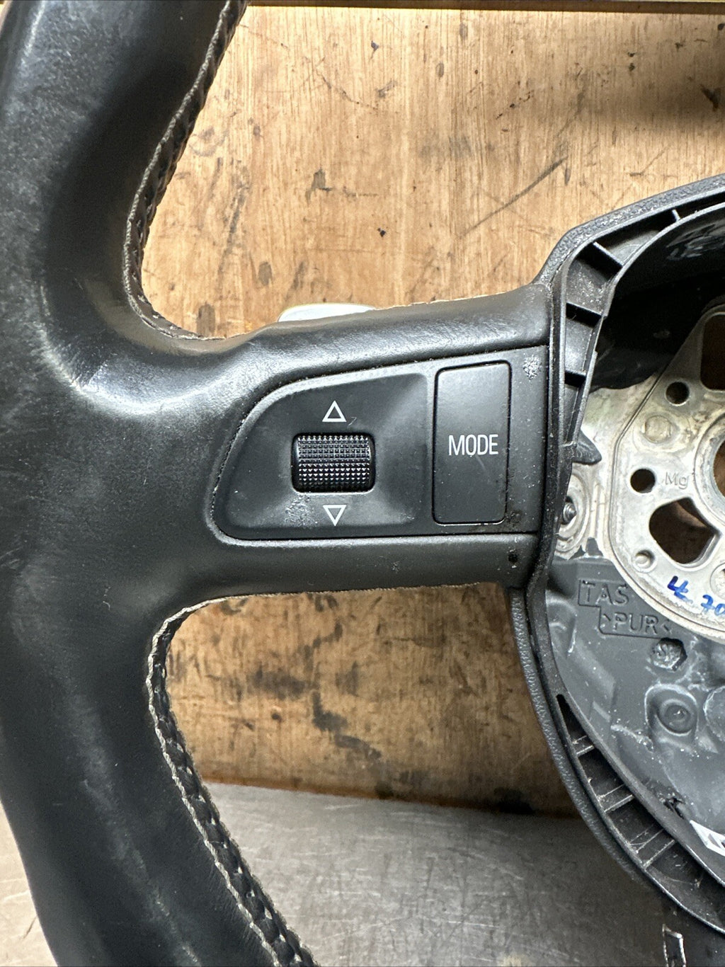 4F0419091AF 2006 AUDI S6 MULTIFUNCTION SPORT STEERING WHEEL 