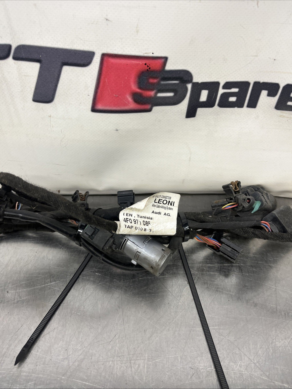 4F0971085 2011 Audi A6 C6 2004-2011 Saloon Rear Parking Sensor Wiring Loom