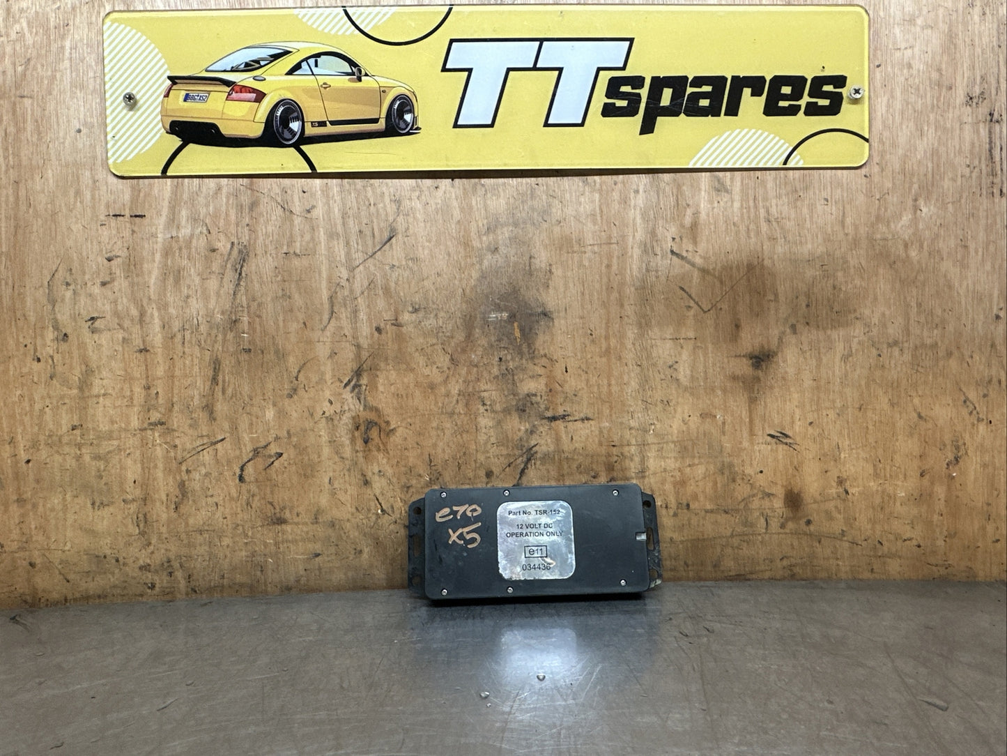 BMW X5 BATTERY CONTROL MODULE ECU TSR152 E70 2007