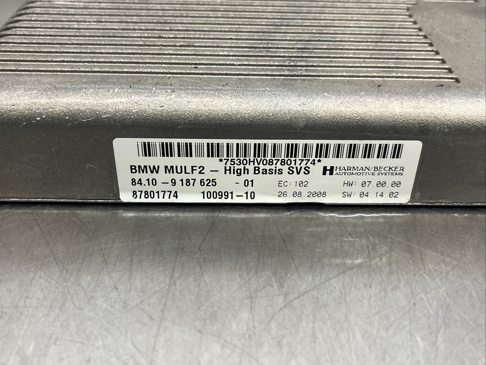 BMW E92 E93 M3 Bluetooth MULF2 High Basis SVS Module Harman/Becker 8410 9187625