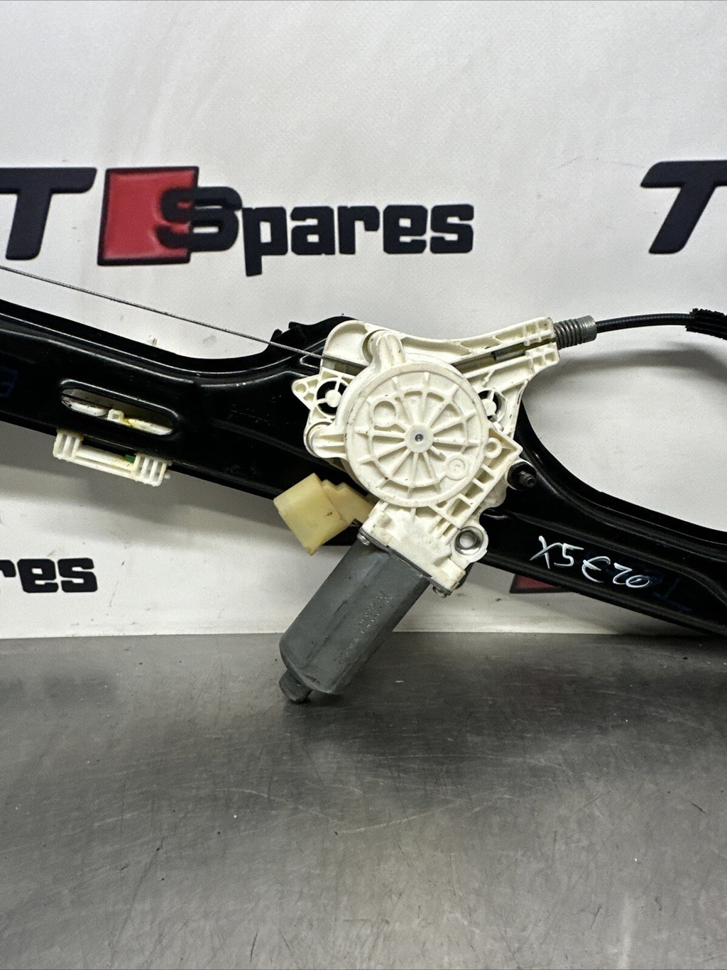  7166381e Bmw X5 2010 E70 Nsr Passengers Rear Left Window Regulator + Motor -