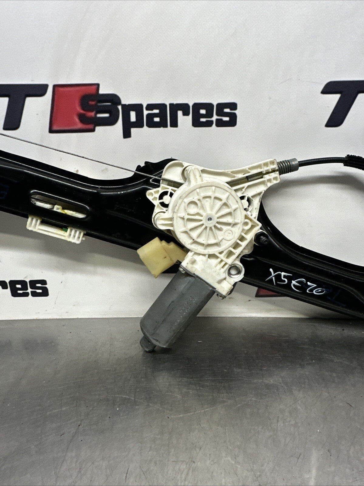  7166381e Bmw X5 2010 E70 Nsr Passengers Rear Left Window Regulator + Motor -